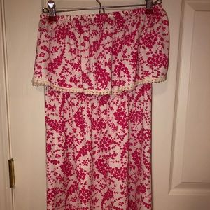Floral mini dress, worn once